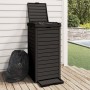 Outdoor Mülleimer aus Polypropylen schwarz 41x41x86 cm von , Mülltonnen und Mülltonnen - Ref: Foro24-364171, Preis: 144,95 €,...