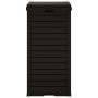 Outdoor Mülleimer aus Polypropylen schwarz 41x41x86 cm von , Mülltonnen und Mülltonnen - Ref: Foro24-364171, Preis: 144,95 €,...