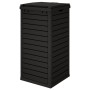Outdoor Mülleimer aus Polypropylen schwarz 41x41x86 cm von , Mülltonnen und Mülltonnen - Ref: Foro24-364171, Preis: 144,95 €,...