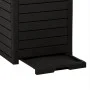 Outdoor black polypropylene trash can 41x41x86 cm by , Garbage cans and trash cans - Ref: Foro24-364171, Price: 126,66 €, Dis...