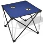 Blauer klappbarer Campingtisch von , Campingmöbel - Ref: Foro24-41490, Preis: 22,26 €, Rabatt: %
