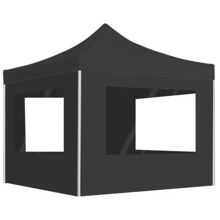 Professional folding tent with anthracite aluminum walls 3x3 m by , Tents and gazebos - Ref: Foro24-45488, Price: 192,09 €, D...