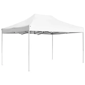 Professionelle Faltzelte aus weißem Aluminium 4,5x3 m von , Zelte und Pavillons - Ref: Foro24-45495, Preis: 212,21 €, Rabatt: %