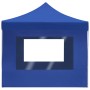 Professioneller Faltpavillon mit blauen Aluminiumwänden 4,5x3 m von , Zelte und Pavillons - Ref: Foro24-45497, Preis: 295,95 ...