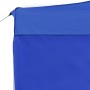 Carpa plegable profesional con paredes aluminio azul 4,5x3 m