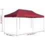 Folding professional aluminum tent in red wine color 6x3m by , Tents and gazebos - Ref: Foro24-45504, Price: 267,48 €, Discou...