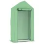 Greenhouse with steel structure 0.5 m² 1x0.5x1.9 m by , Greenhouses - Ref: Foro24-48168, Price: 36,32 €, Discount: %