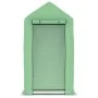 Greenhouse with steel structure 0.5 m² 1x0.5x1.9 m by , Greenhouses - Ref: Foro24-48168, Price: 36,32 €, Discount: %