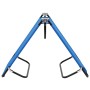 Tumbona plegable acero azul de vidaXL, Tumbonas - Ref: Foro24-47754, Precio: 62,24 €, Descuento: %