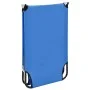 Tumbona plegable acero azul de vidaXL, Tumbonas - Ref: Foro24-47754, Precio: 74,02 €, Descuento: %