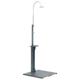 Anthracite gray wooden garden shower by vidaXL, Pool and spa accessories - Ref: Foro24-48208, Price: 121,38 €, Discount: %