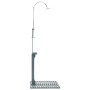 Anthrazitgraue Gartendusche aus Holz von vidaXL, Pool- und Spa-Zubehör - Ref: Foro24-48208, Preis: 118,82 €, Rabatt: %
