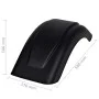 Guardabarros para ruedas de remolques 190x580 mm 2 pzas de , Piezas de bastidor y carrocería para vehículos motorizados - Ref...