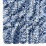 Blue and white chenille mosquito net curtain 118x220 cm by , Mosquito nets for windows - Ref: Foro24-315128, Price: 76,11 €, ...