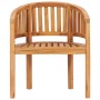 Bananenstuhl aus massivem Teakholz von vidaXL, Gartenstühle - Ref: Foro24-48018, Preis: 180,90 €, Rabatt: %
