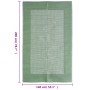 Alfombra de exterior PP verde 140x200 cm de , Protectores para exterior - Ref: Foro24-316957, Precio: 34,98 €, Descuento: %