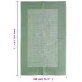 Outdoor green PP rug 140x200 cm by , Outdoor protectors - Ref: Foro24-316957, Price: 34,98 €, Discount: %
