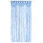 Blauer Vorhang aus Baumwoll-Makramee 140x240 cm von , Vorhänge und Gardinen - Ref: Foro24-323989, Preis: 42,56 €, Rabatt: %