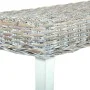 Bank aus Kubu-Rattan und massivem weißem Mangoholz, 160 cm von vidaXL, Ess- und Küchenbänke - Ref: Foro24-285792, Preis: 163,...