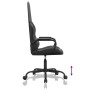 Gaming chair with massage in gray and black synthetic leather by , Gaming chairs - Ref: Foro24-345561, Price: 105,09 €, Disco...