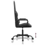 Gaming chair with massage in gray and black synthetic leather by , Gaming chairs - Ref: Foro24-345561, Price: 103,53 €, Disco...