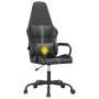 Silla gaming con masaje cuero sintético gris y negro de , Sillones para videojuegos - Ref: Foro24-345561, Precio: 103,53 €, D...