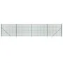 Green anchor spiked wire fence 2.2x10 m by , fence panels - Ref: Foro24-154103, Price: 167,22 €, Discount: %