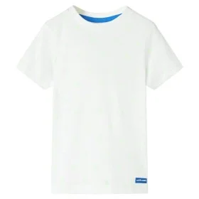 Child's t-shirt in off-white color, size 128. by , Kids T-shirts - Ref: Foro24-12397, Price: 7,99 €, Discount: %