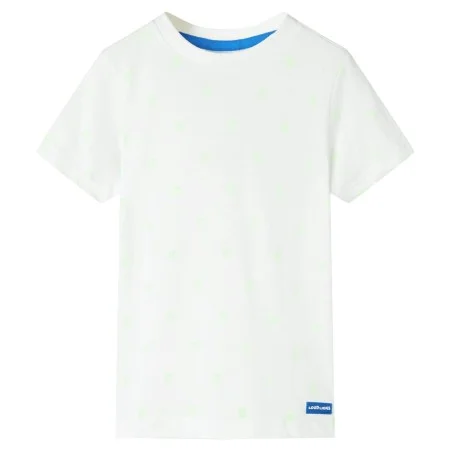 Child's t-shirt in off-white color, size 128. by , Kids T-shirts - Ref: Foro24-12397, Price: 7,99 €, Discount: %