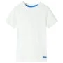 Child's t-shirt in off-white color, size 128. by , Kids T-shirts - Ref: Foro24-12397, Price: 7,99 €, Discount: %