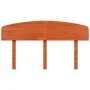 Cabecero de cama madera maciza de pino marrón cera 150 cm de , Cabeceros y pies de cama - Ref: Foro24-842501, Precio: 44,14 €...