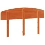 Cabecero de cama madera maciza de pino marrón cera 150 cm de , Cabeceros y pies de cama - Ref: Foro24-842501, Precio: 44,14 €...