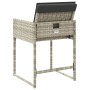 Gartensessel mit Kissen 4 Stück synthetisches Rattan hellgrau von , Gartenstühle - Ref: Foro24-365005, Preis: 173,27 €, Rabat...