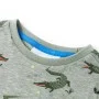 Light khaki melange children's t-shirt size 128 by , Kids T-shirts - Ref: Foro24-12102, Price: 8,64 €, Discount: %