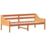 Wachsbraunes Schlafsofa aus massivem Kiefernholz, 90 x 200 cm von , Betten und Lattenroste - Ref: Foro24-842833, Preis: 107,5...