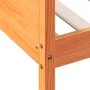 Sofá cama de madera maciza de pino marrón cera 90x200 cm de , Camas y somieres - Ref: Foro24-842833, Precio: 107,53 €, Descue...