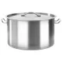 Olla de acero inoxidable 58 L 50x30 cm von vidaXL, hohe Töpfe - Ref: Foro24-51141, Preis: 200,18 €, Rabatt: %