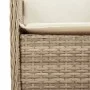 Set comedor de jardín 9 pzas con cojines ratán sintético beige de , Conjuntos de jardín - Ref: Foro24-3211887, Precio: 1,00 €...