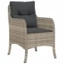 Garden dining set 9 pieces with light gray synthetic rattan cushions by , Garden sets - Ref: Foro24-3211891, Price: 1,00 €, D...