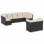 8-piece garden sofa set with black synthetic rattan cushions by , Garden sets - Ref: Foro24-3249985, Price: 542,23 €, Discoun...