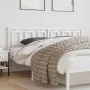 Cabecero de metal blanco 180 cm de , Cabeceros y pies de cama - Ref: Foro24-374326, Precio: 48,65 €, Descuento: %