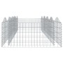 Gabion Bettbogen Form verzinktes Eisen 400x100x50 cm von , Töpfe und Pflanzgefäße - Ref: Foro24-153551, Preis: 107,15 €, Raba...