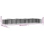Gabion Bettbogen Form verzinktes Eisen 400x100x50 cm von , Töpfe und Pflanzgefäße - Ref: Foro24-153551, Preis: 107,15 €, Raba...