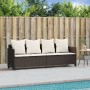 Sonnenliege mit Kissen synthetisches Rattan braun von , Liegen - Ref: Foro24-368345, Preis: 230,14 €, Rabatt: %