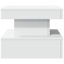 LED white coffee table 50x50x40 cm by , Coffee table - Ref: Foro24-839840, Price: 52,84 €, Discount: %