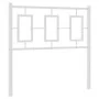 Cabecero de metal blanco 90 cm de , Cabeceros y pies de cama - Ref: Foro24-374318, Precio: 31,35 €, Descuento: %