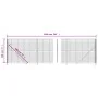 Cerca de alambre con brida gris antracita 1,8x10 m de , Paneles de vallas - Ref: Foro24-154309, Precio: 96,53 €, Descuento: %