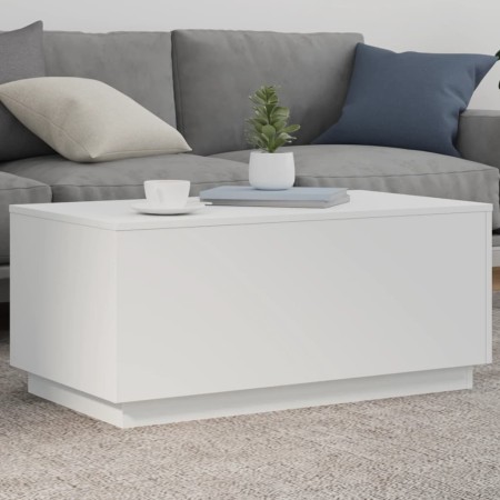 Couchtisch mit weißen LED-Leuchten 90x50x40 cm von , Couchtisch - Ref: Foro24-839875, Preis: 66,14 €, Rabatt: %