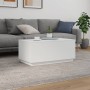 Couchtisch mit weißen LED-Leuchten 90x50x40 cm von , Couchtisch - Ref: Foro24-839875, Preis: 66,14 €, Rabatt: %