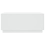 LED white coffee table 90x50x40 cm by , Coffee table - Ref: Foro24-839875, Price: 66,14 €, Discount: %